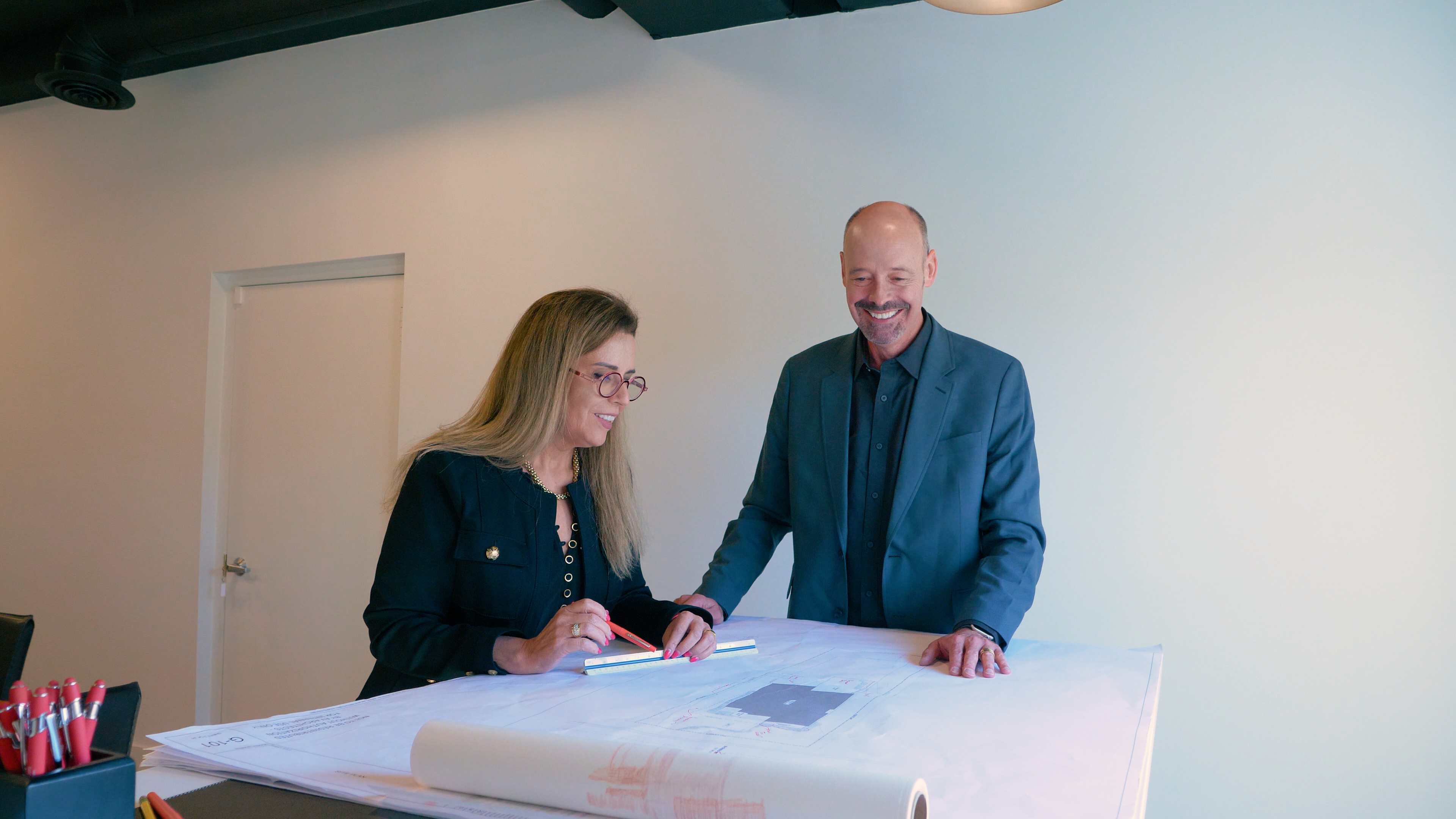 Francisca and Tony Alonso owners of AV Architects and Builders working in Great Falls Virginia Local Custom Home Design-Build Firm