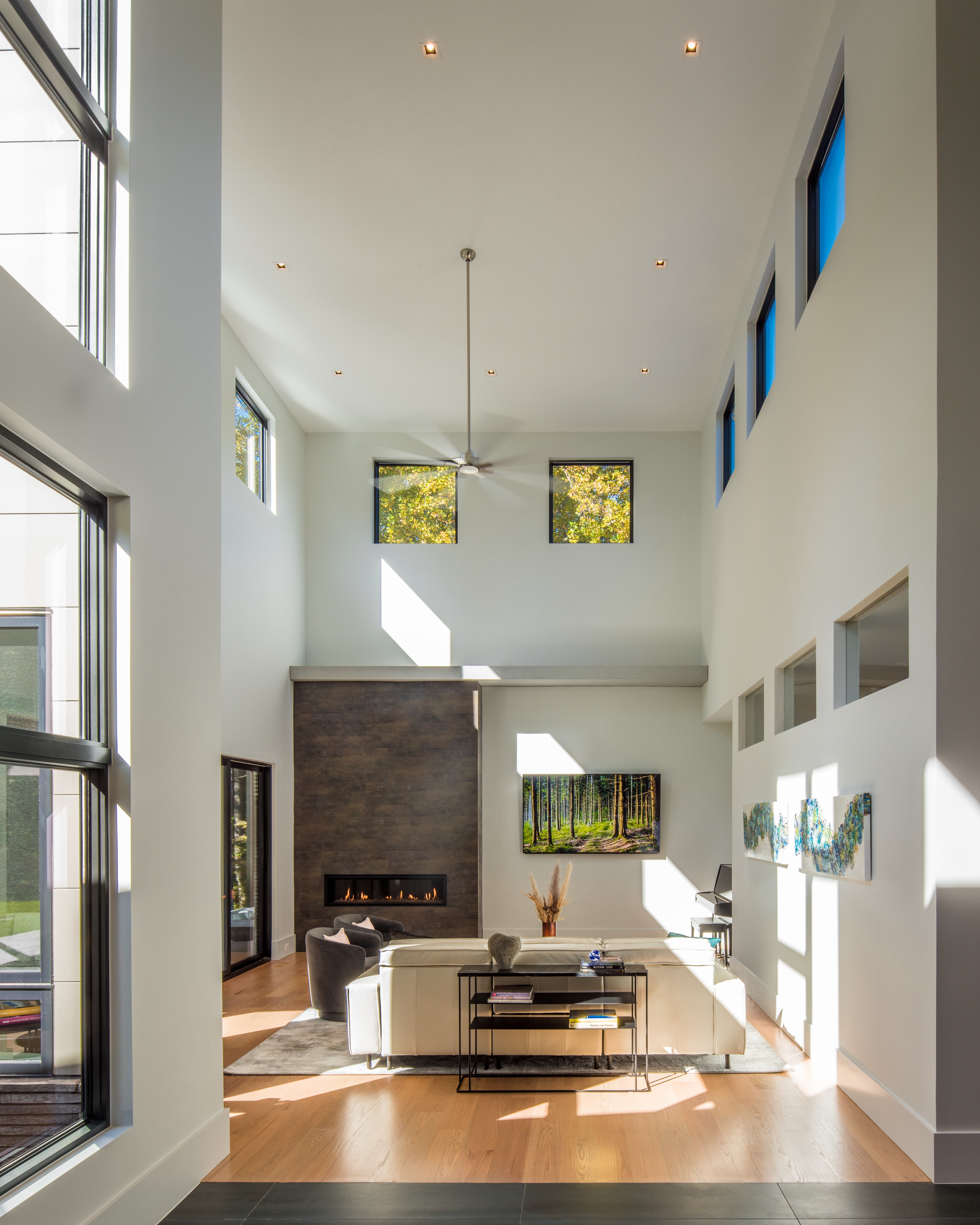 Modern Style High End Luxury Custom Home by Design Build Firm AV Architects and Builders in Great Falls Virginia Northern Virginia Custom Home Builders The Architect House