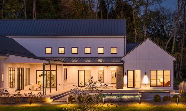 Modern Farmhouse Style Custom Home by AV Architects and Builders in Great Falls Virginia Northern Virginia Custom Home Builders The Vista House