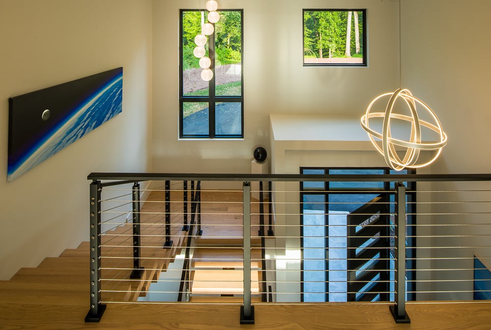 Modern Style High End Luxury Custom Home by Design Build Firm AV Architects and Builders in Great Falls Virginia Northern Virginia Custom Home Builders